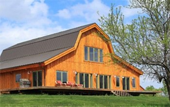 What are pole barn homes?
